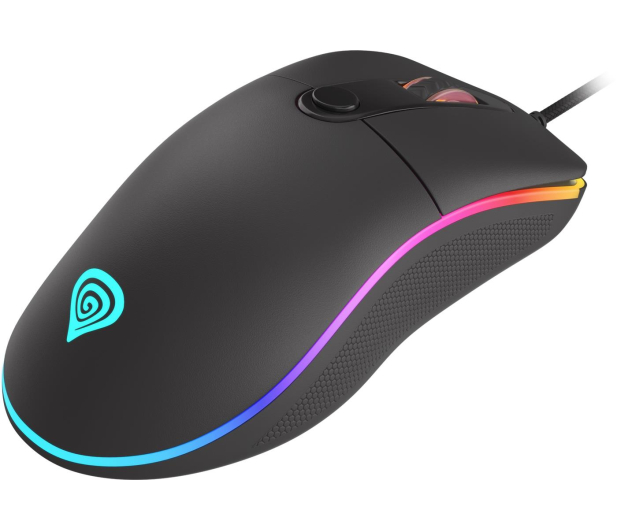 NATEC Krypton 510 8000 DPI podświetlenie RGB dla graczy Czarna NMG-1640 - 1077377 - zdjęcie 3